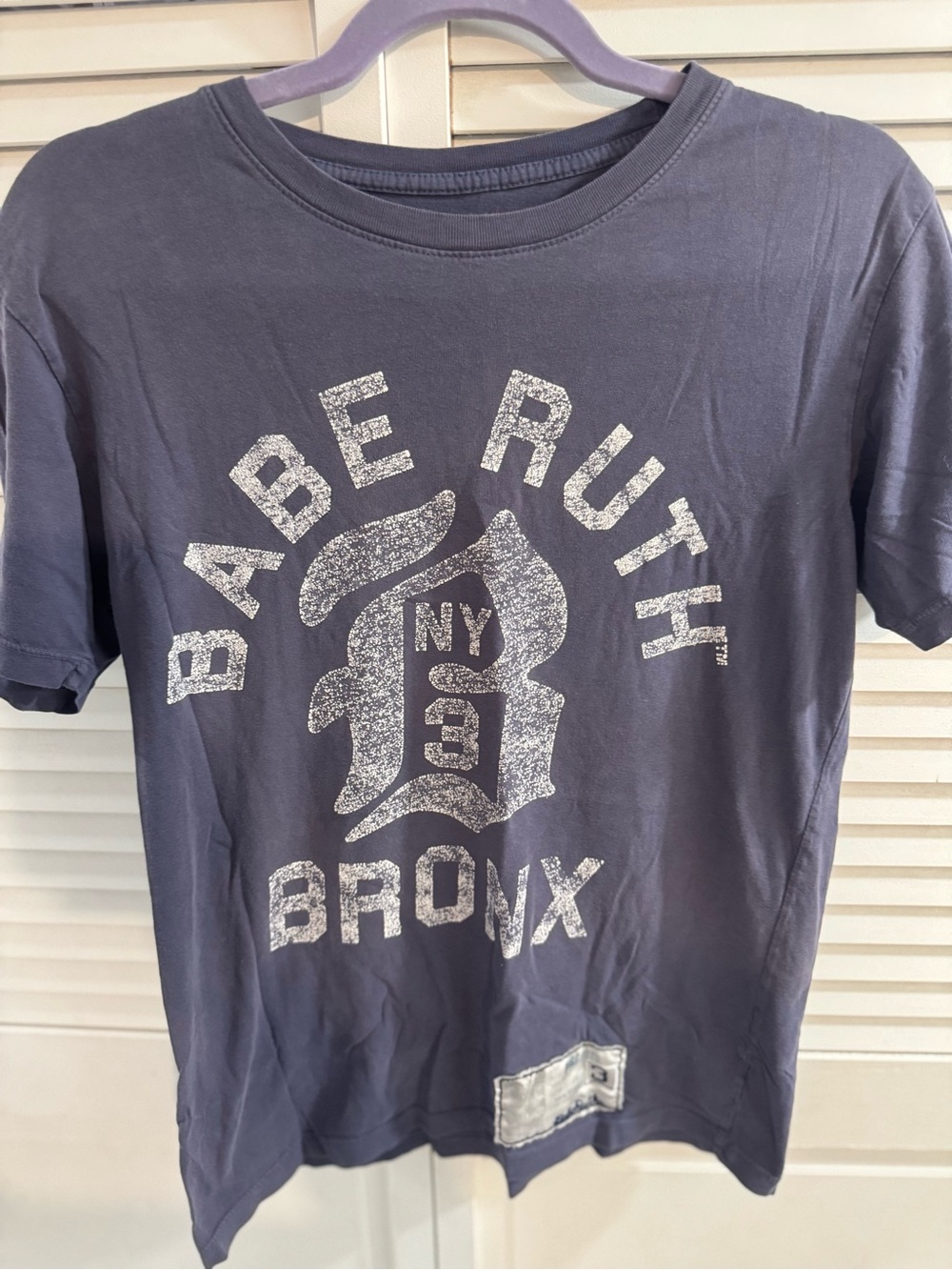 Babe Ruth Bronx Graphic Tee - Gray